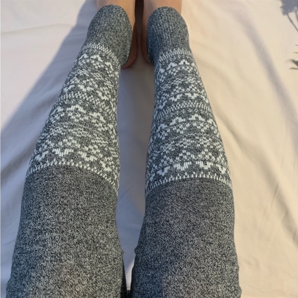 Garage clothing heather grey/white legging, size XS, high waisted - Picture 8 of 8